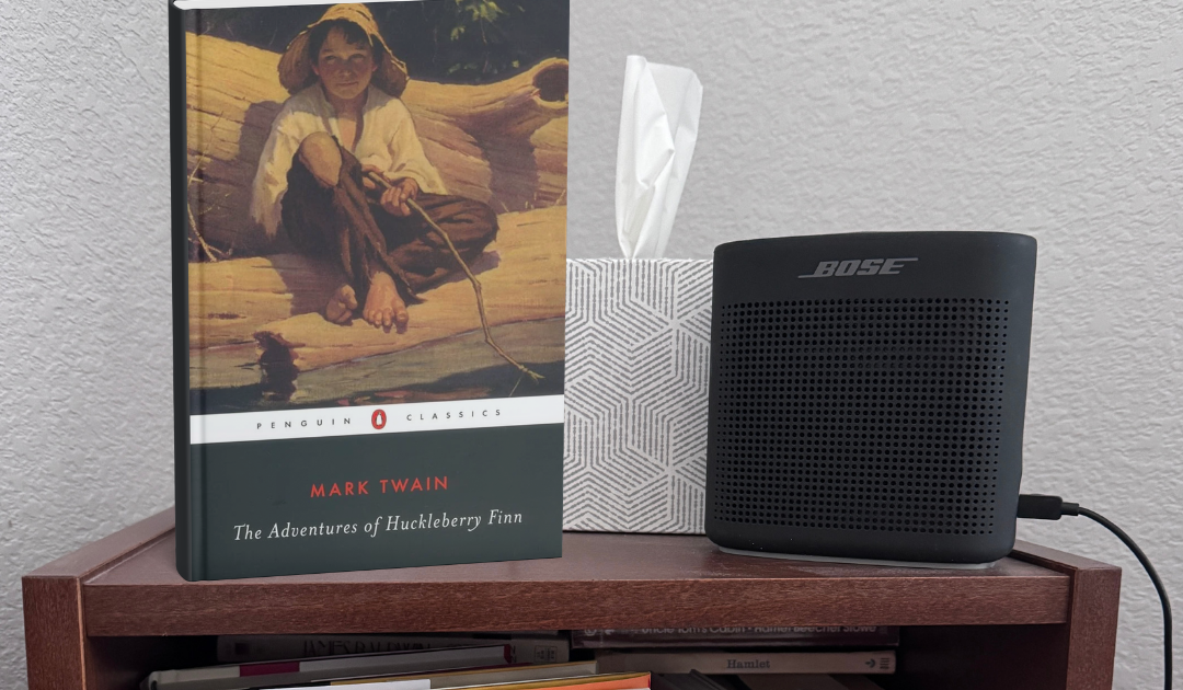 Las aventuras de Huckleberry Finn de Mark Twain ~ Una página antes de dormir